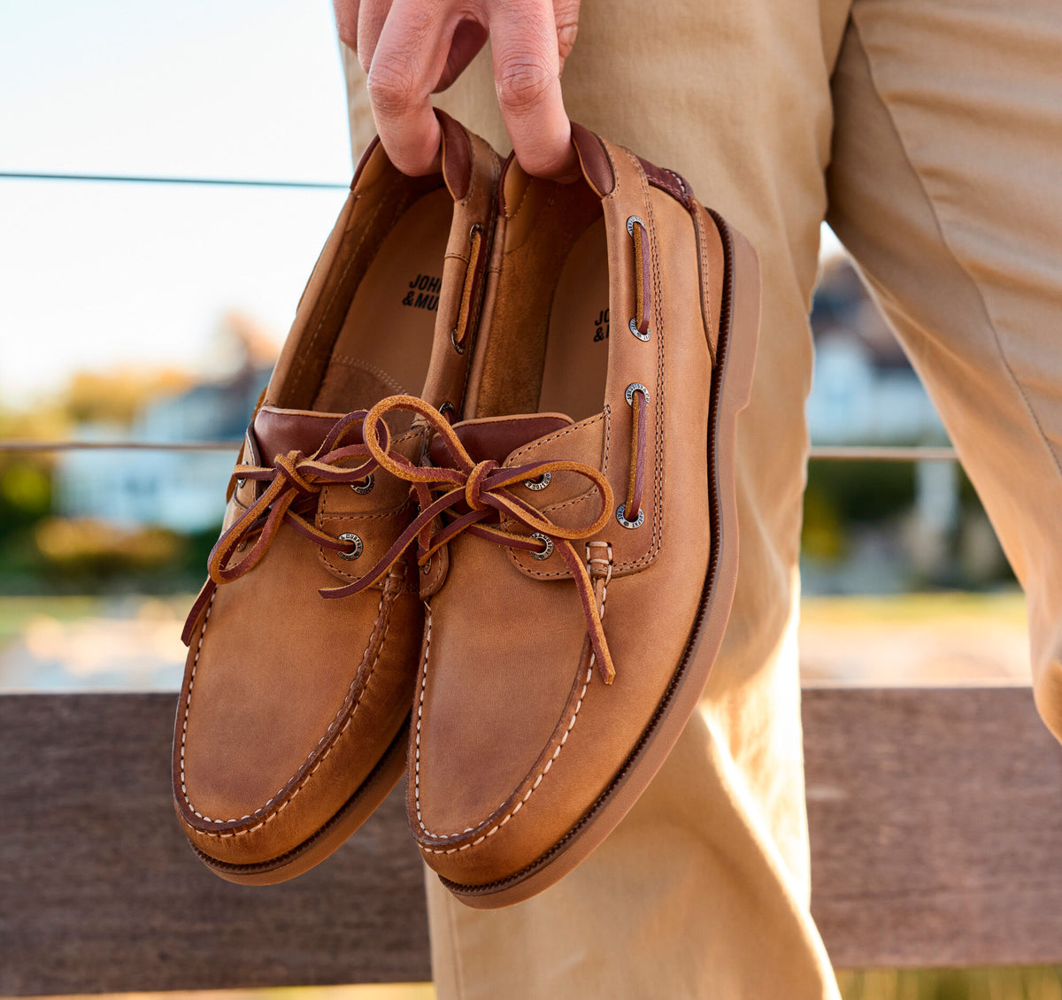 Men's Ventura 2-Eye Boat Shoe / Johnston Murphy
