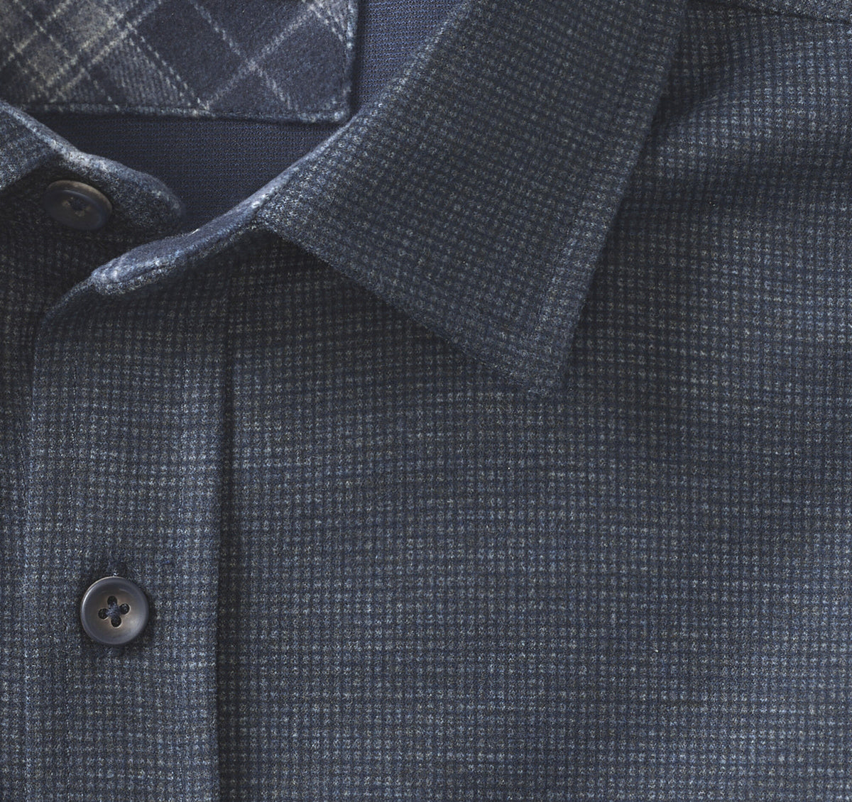 Men's Button-Front Knit Shirt / Johnston Murphy