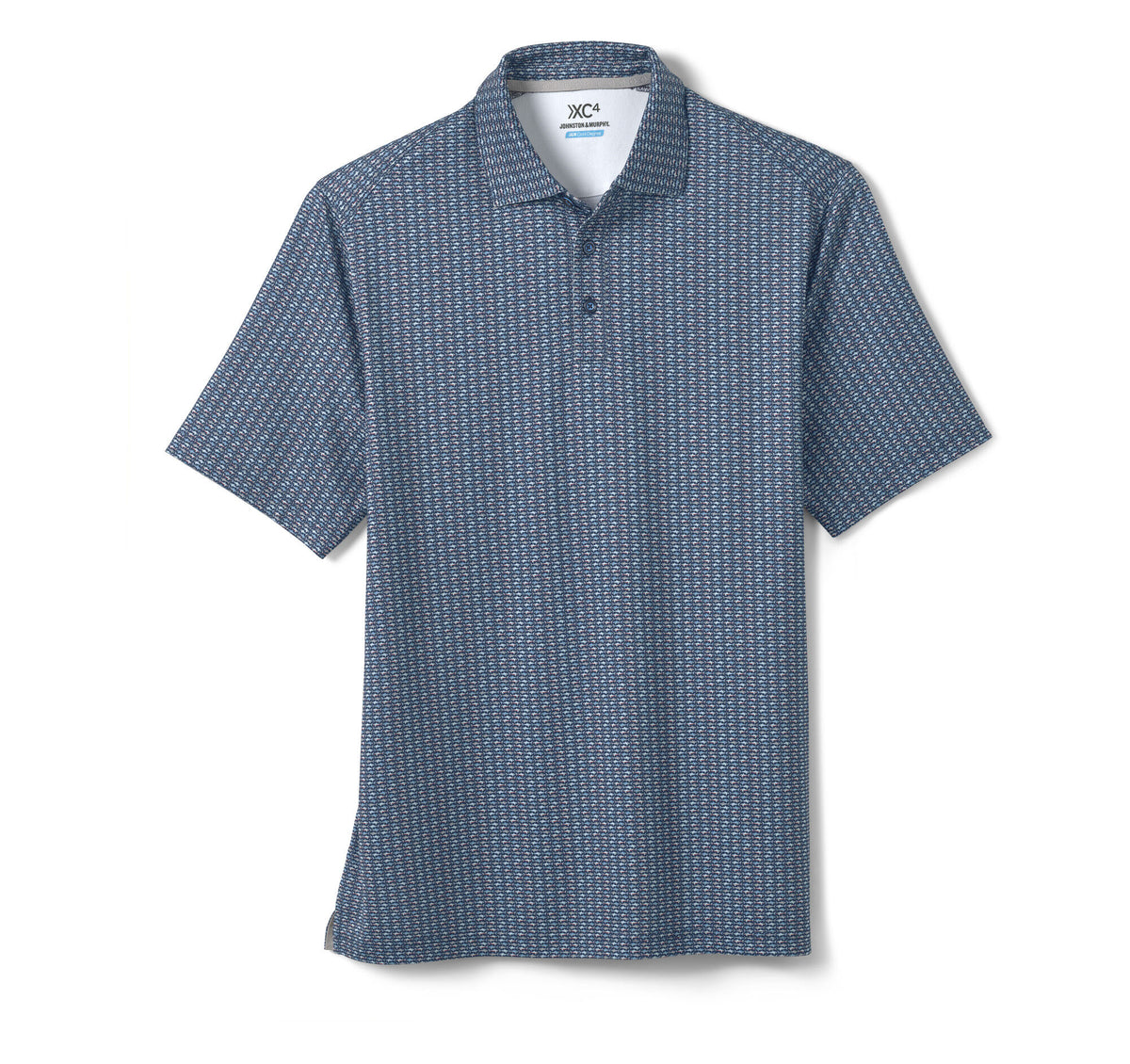 Men's XC4® Performance Print Polos + Cool Degree™ / Johnston Murphy