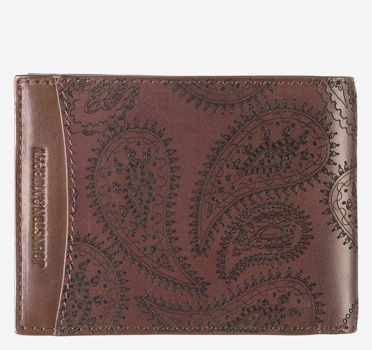 Men's Dress Paisley Billfold Wallet / Johnston Murphy