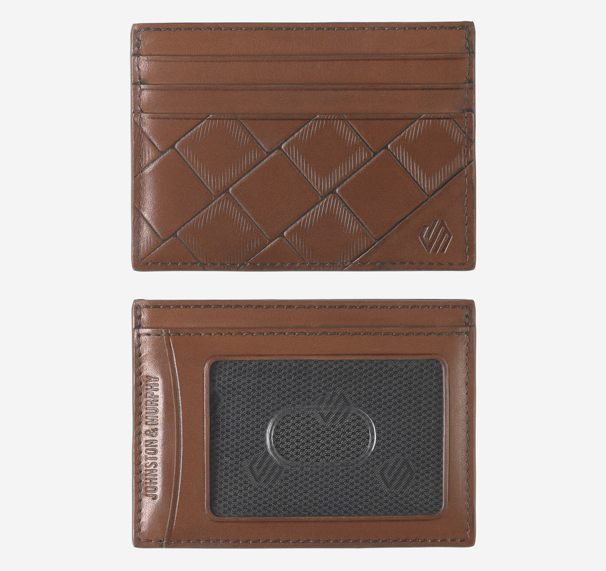 Men's Hudson Basketweave Weekender Case / Johnston Murphy