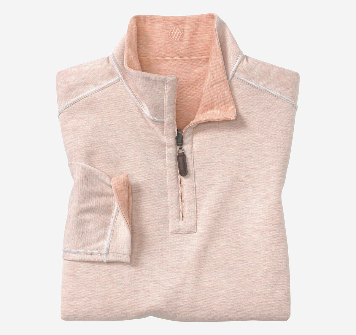Men's Icon Reversible Solid Quarter-Zip / Johnston Murphy
