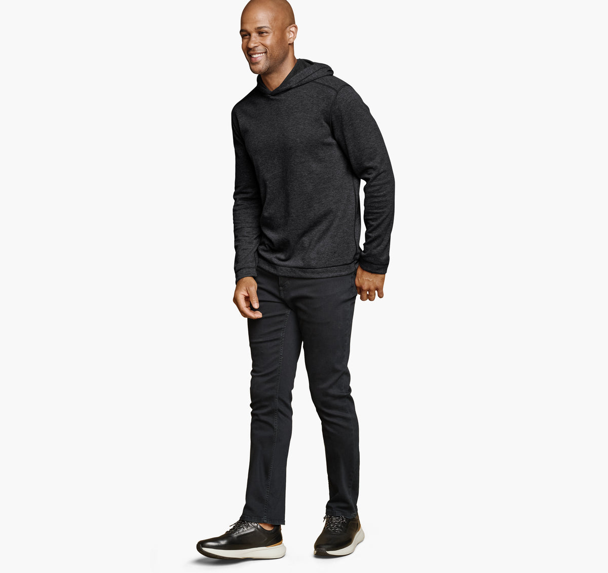 Men's Icon Reversible Hooded Pullover / Johnston Murphy