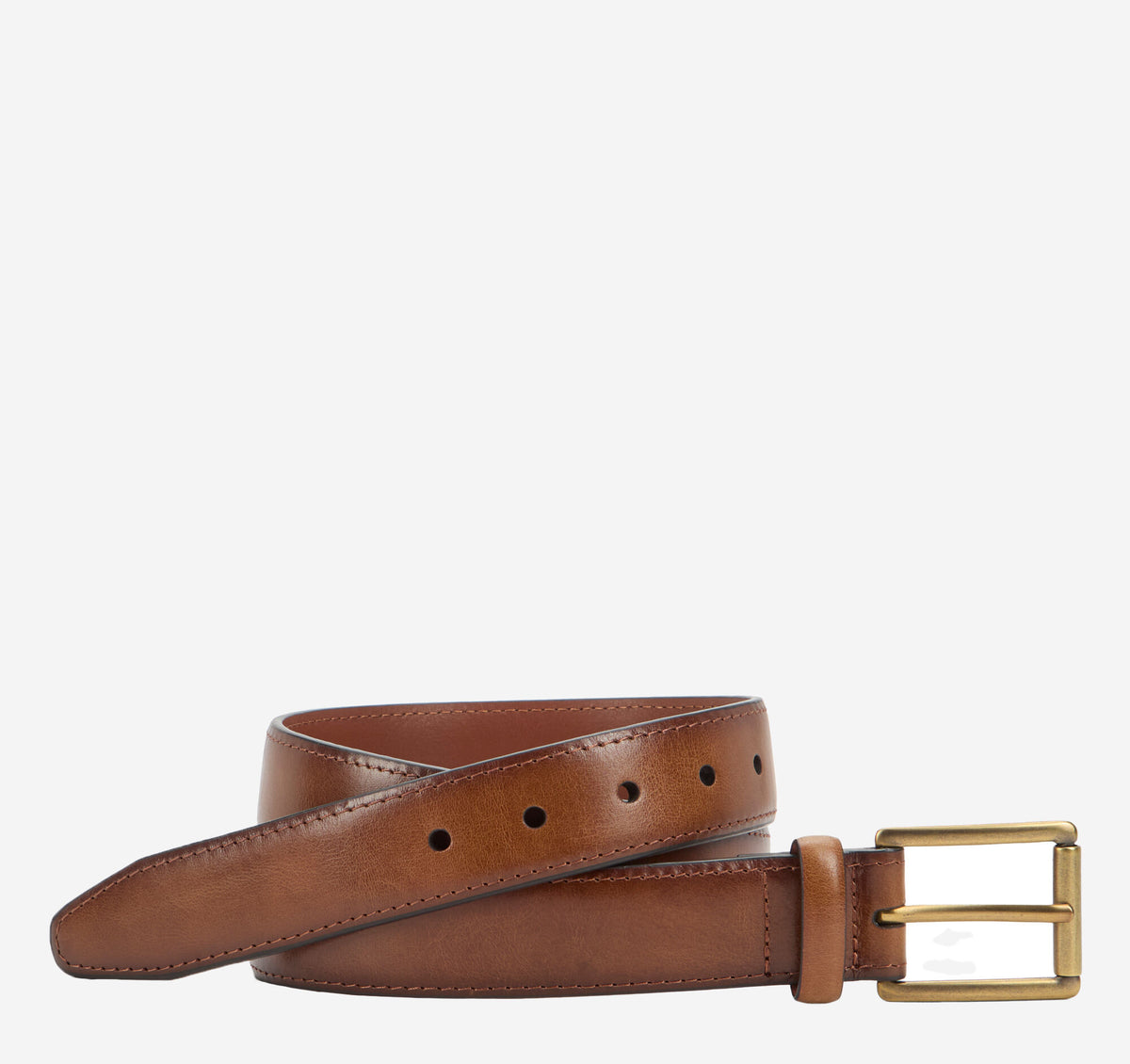 Men's Shadow-Edged Belt / Johnston Murphy