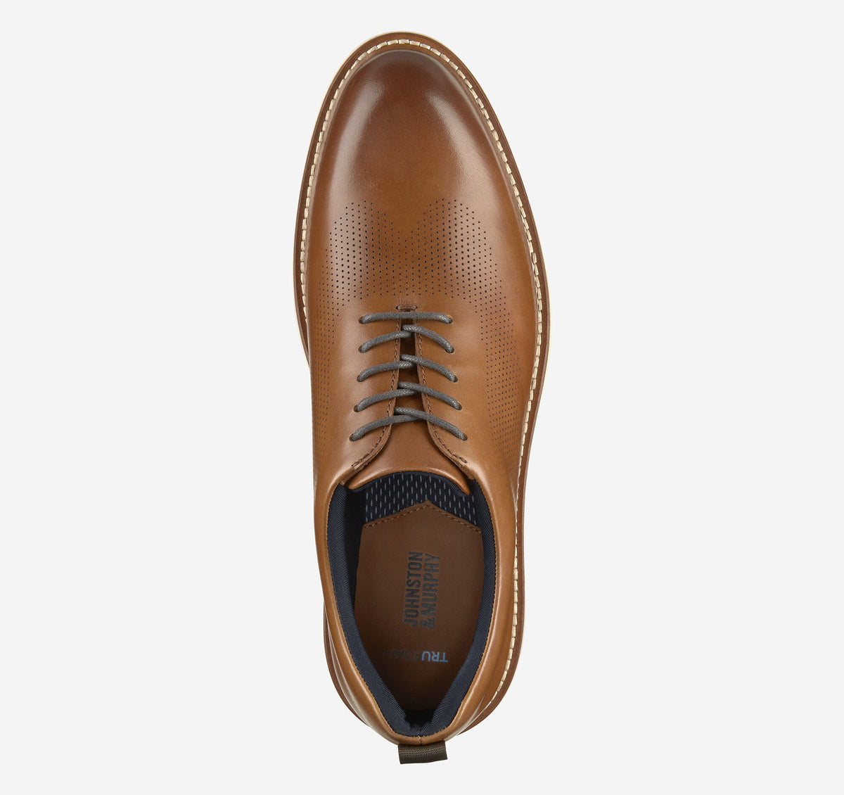 Men's Upton One-Piece Perfed Plain Toe / Johnston Murphy