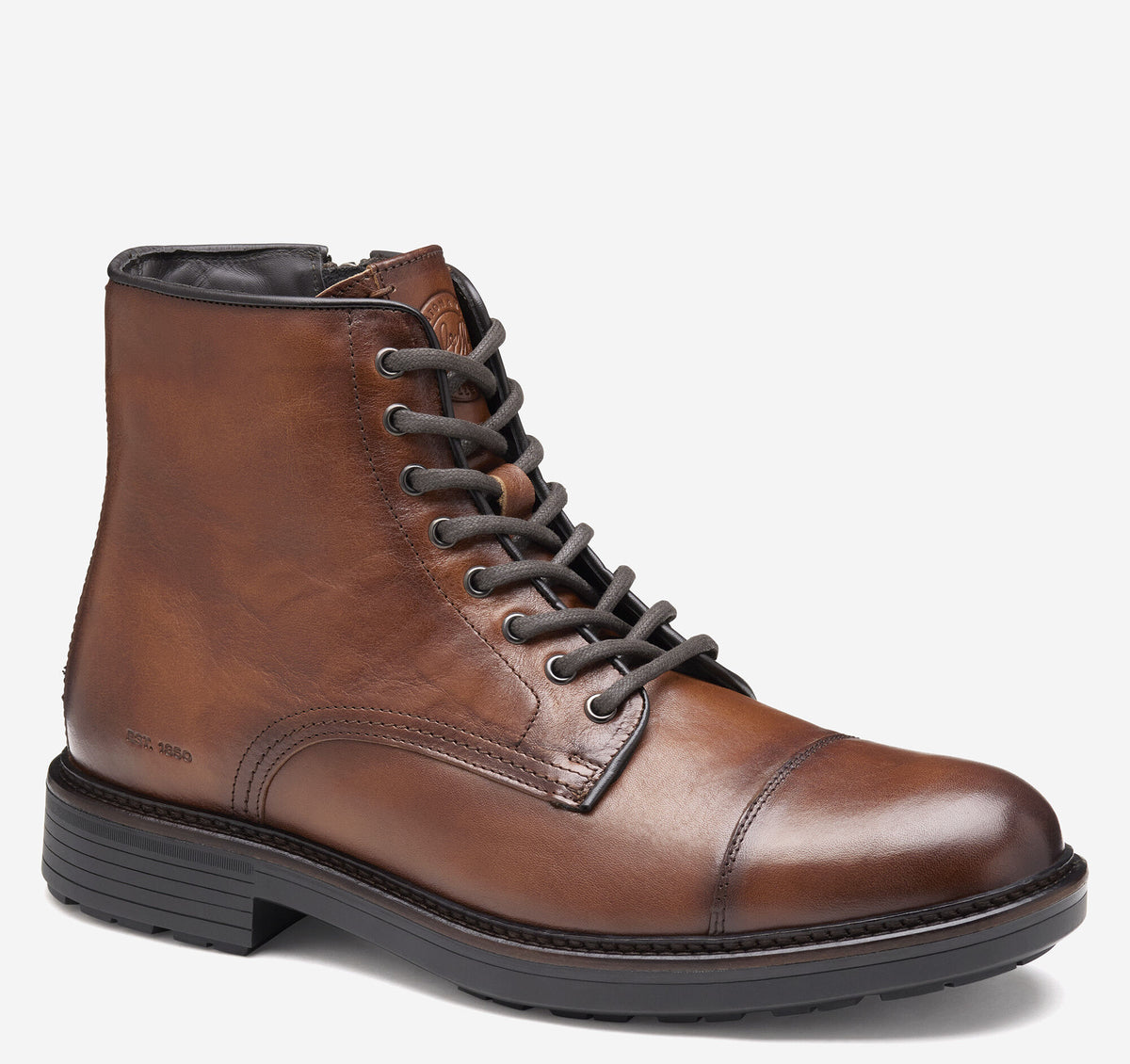Men's Latham Cap Toe Boot / Johnston Murphy