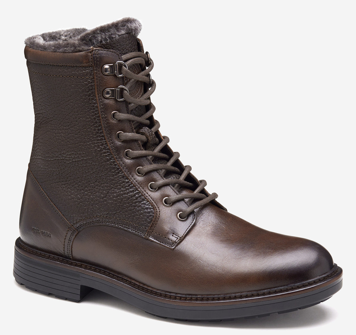 Men's Latham Plain Toe Shearling Boot / Johnston Murphy