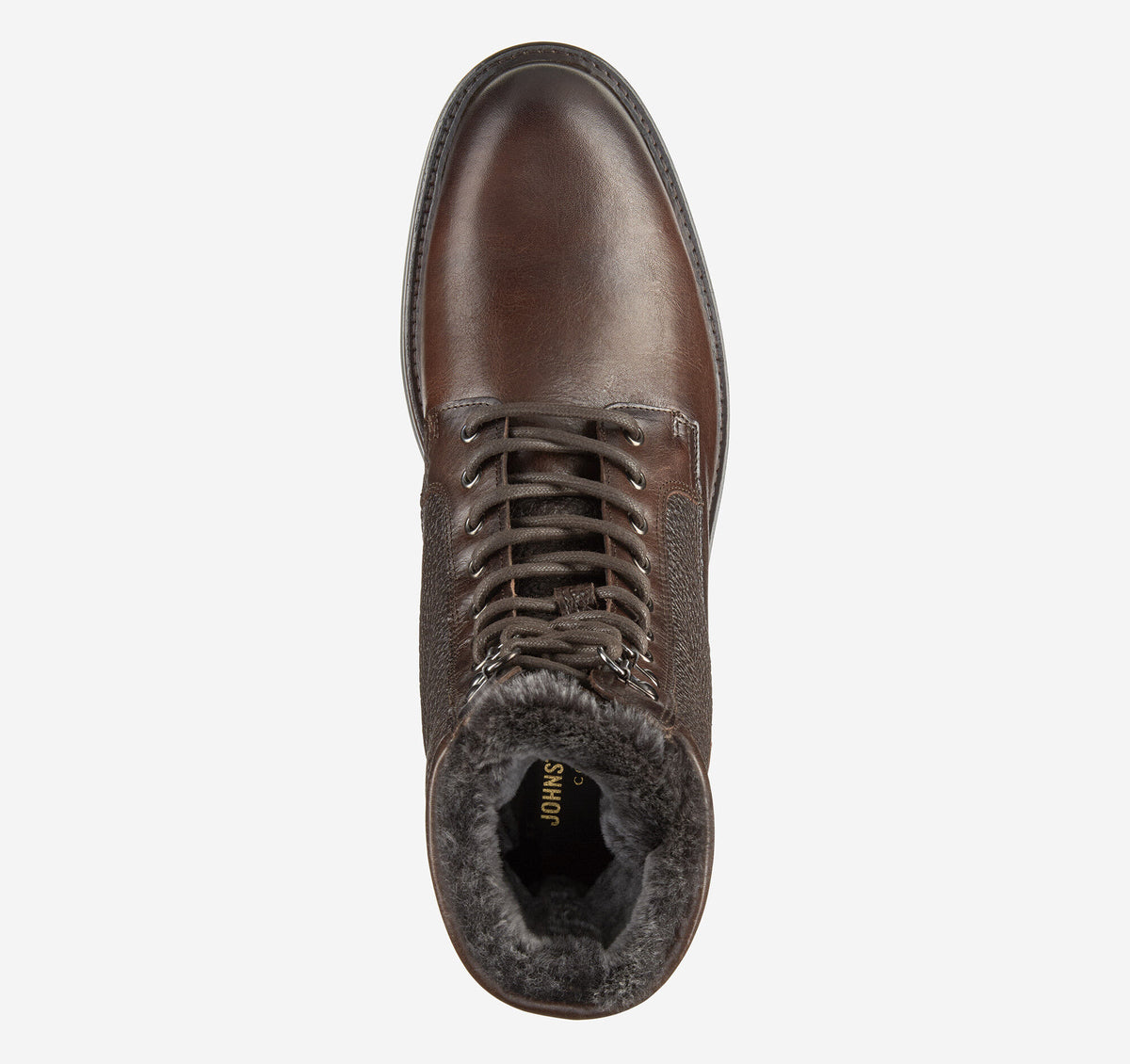 Men's Latham Plain Toe Shearling Boot / Johnston Murphy
