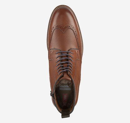 Men's XC+™ Durham Embossed Wingtip Shearling Boot / Johnston Murphy