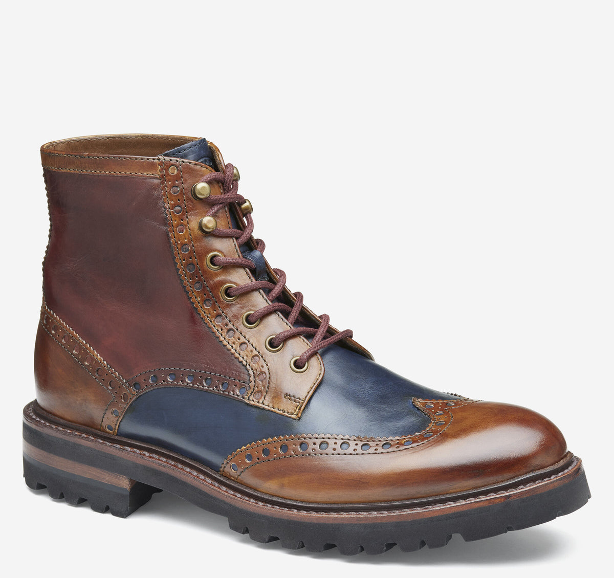 Men's Dudley Lug Wingtip Boot / Johnston Murphy