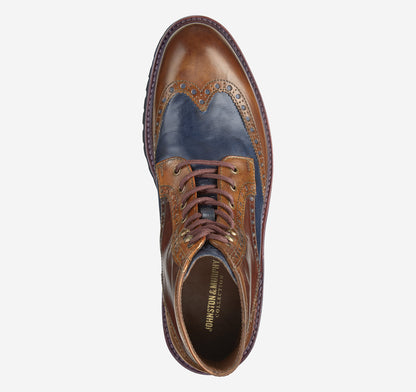 Men's Dudley Lug Wingtip Boot / Johnston Murphy