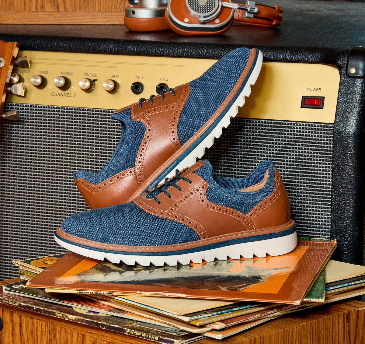 Men's Braydon Knit Saddle / Johnston Murphy