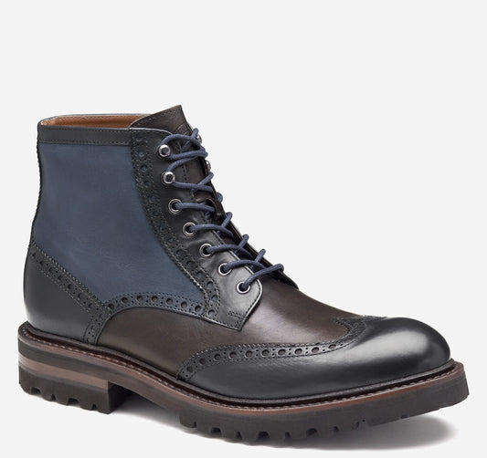 Men's Dudley Lug Wingtip Boot / Johnston Murphy