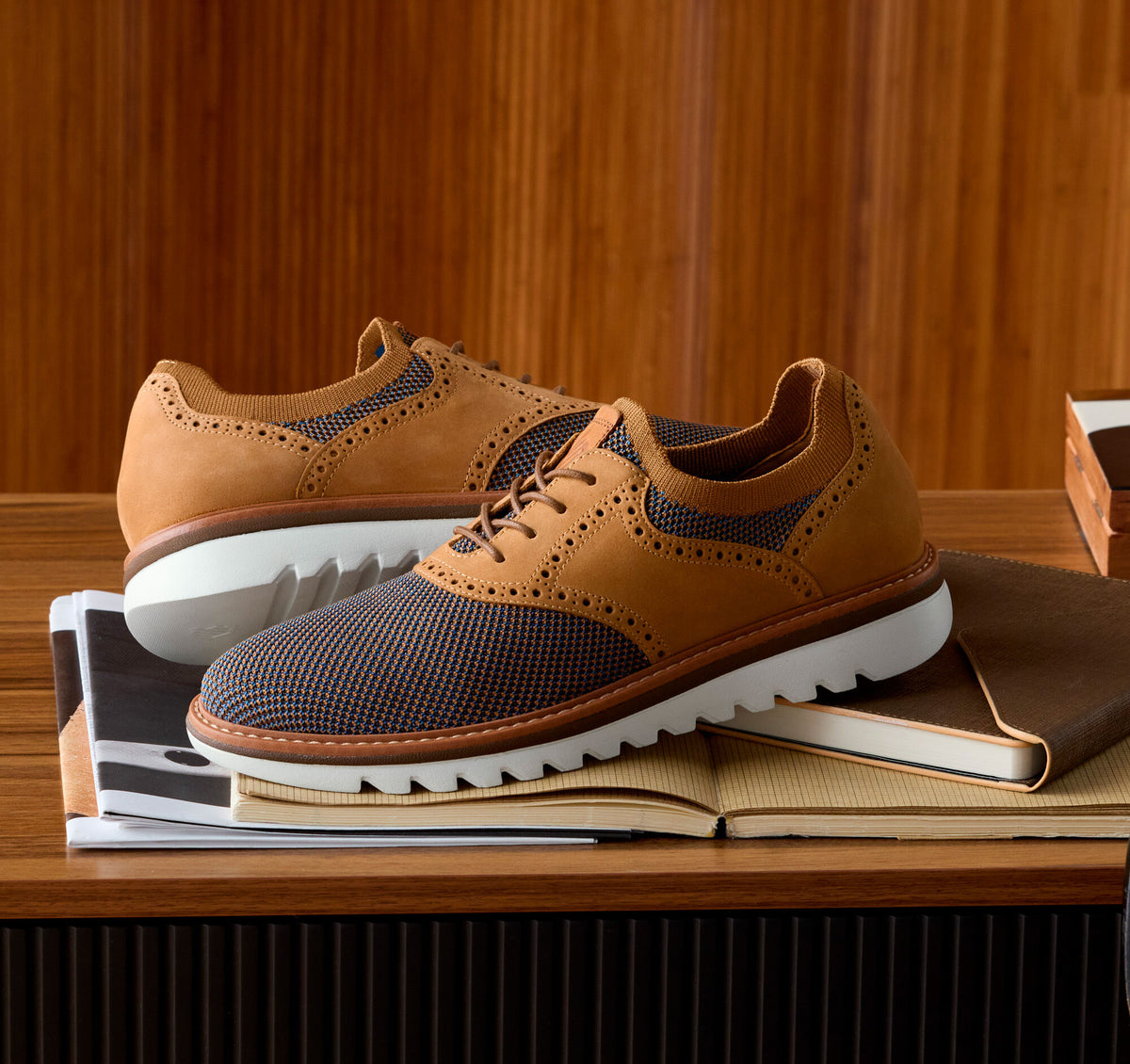 Men's Braydon Knit Saddle / Johnston Murphy