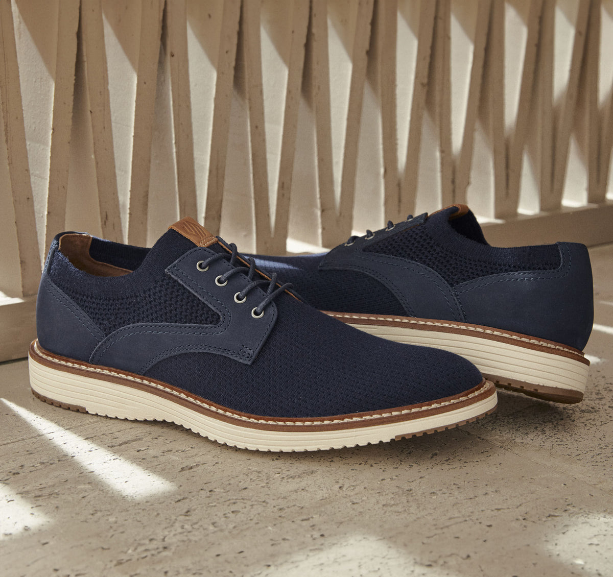 Men's Upton Knit Plain Toe / Johnston Murphy