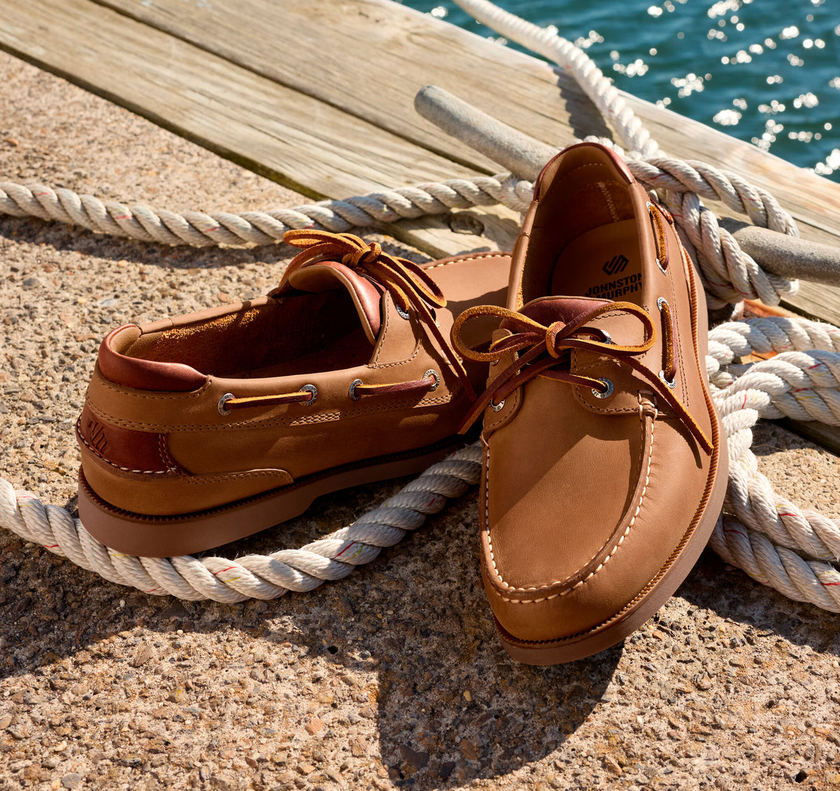 Men's Ventura 2-Eye Boat Shoe / Johnston Murphy