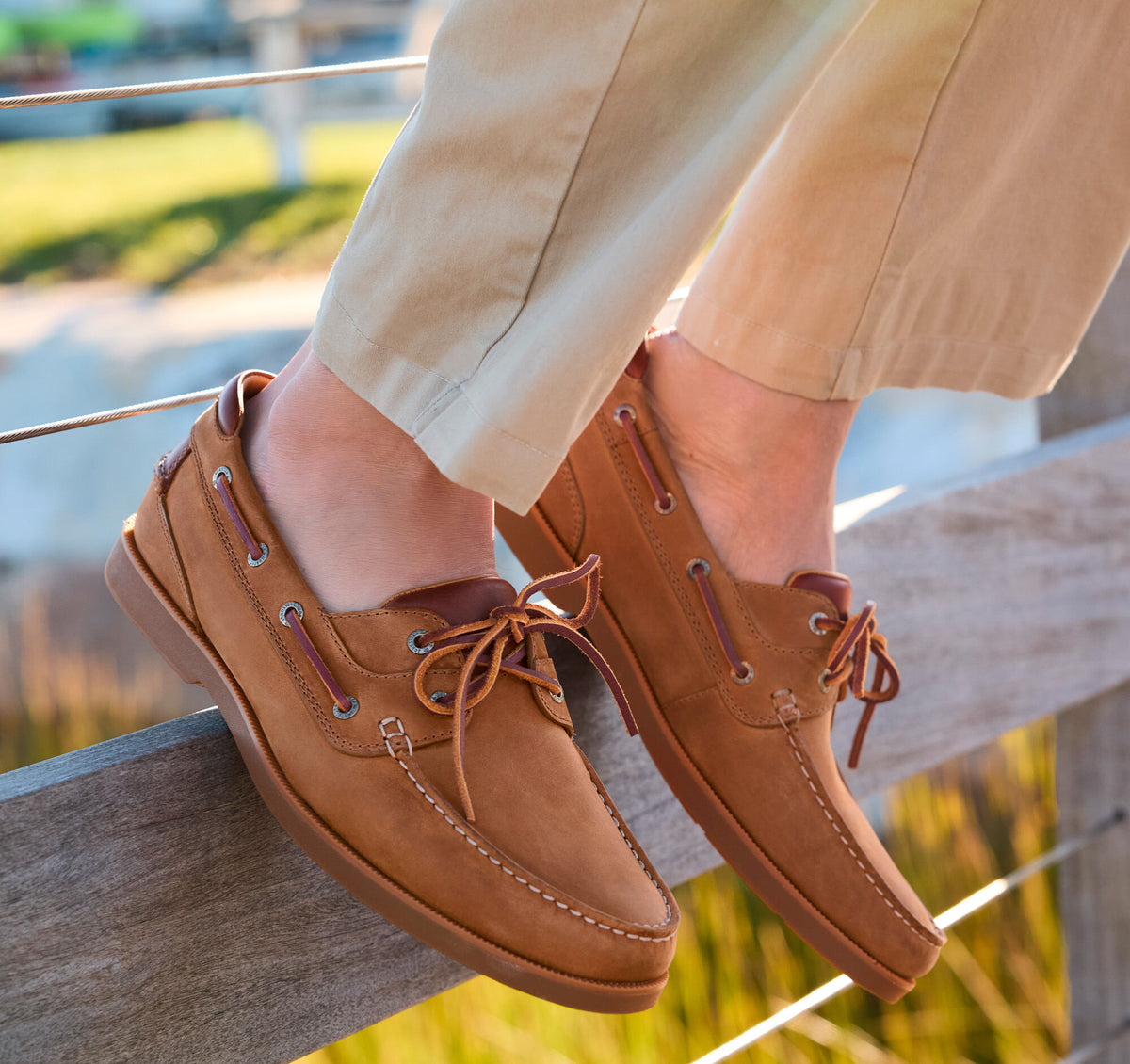 Men's Ventura 2-Eye Boat Shoe / Johnston Murphy
