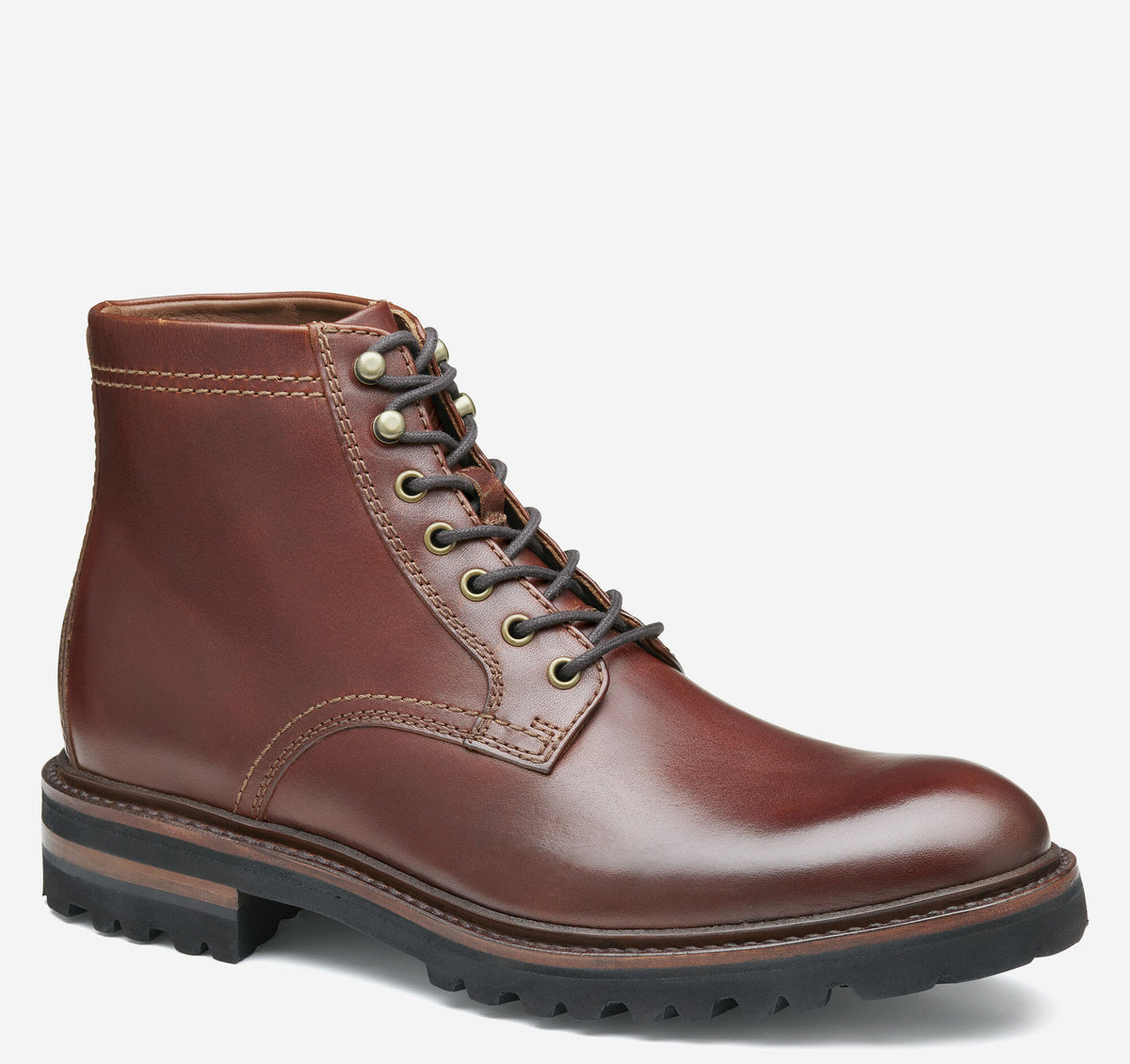 Men's Dudley Lug Plain Toe Boot / Johnston Murphy