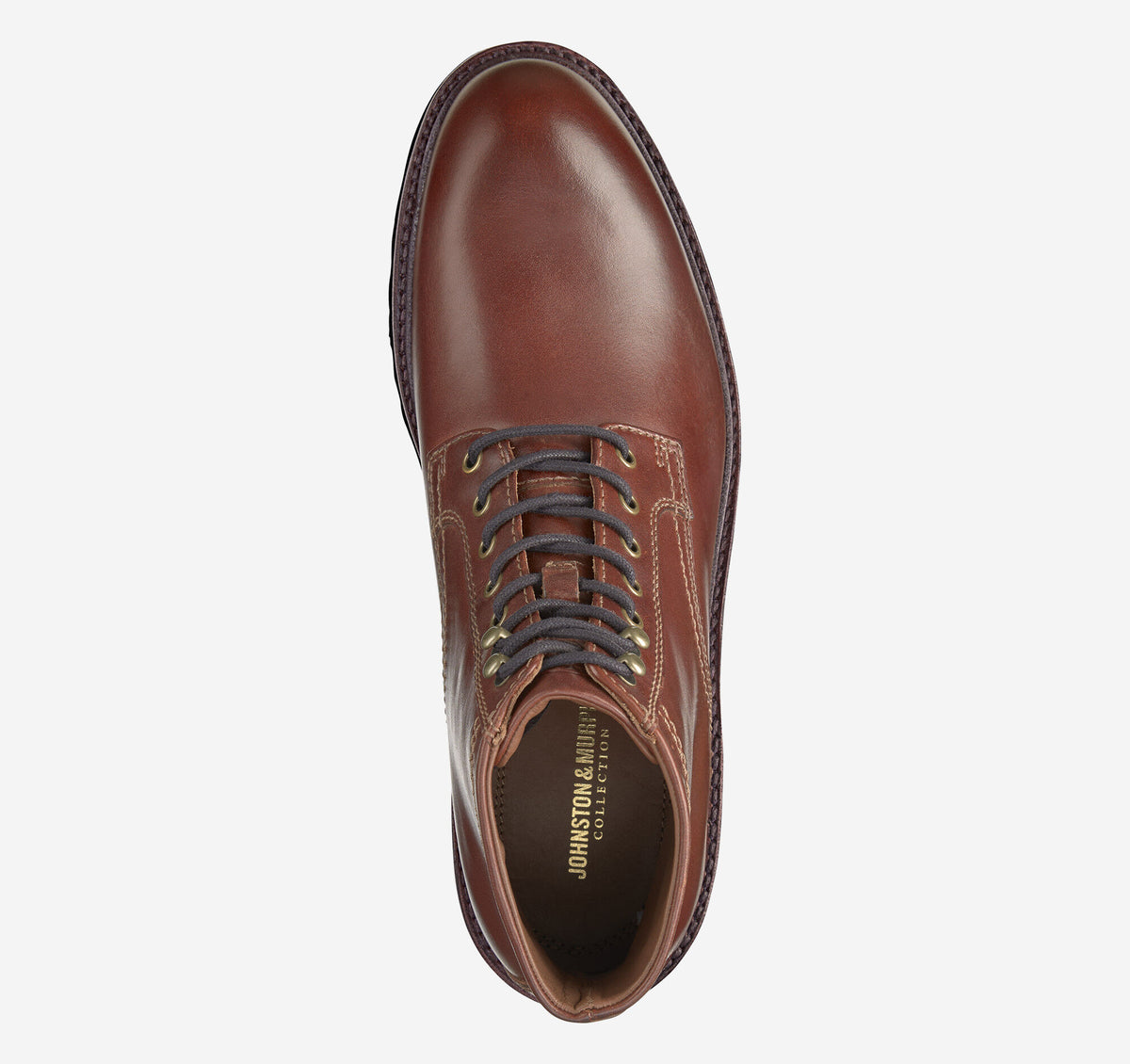 Men's Dudley Lug Plain Toe Boot / Johnston Murphy
