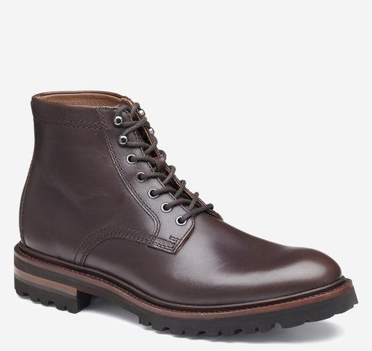 Men's Dudley Lug Plain Toe Boot / Johnston Murphy