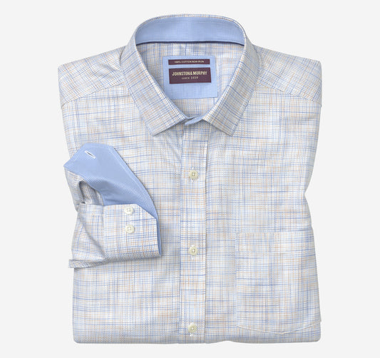 Men's Non-Iron Dress Shirt / Johnston Murphy