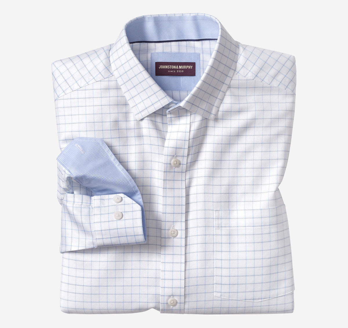 Men's Non-Iron Dress Shirt / Johnston Murphy