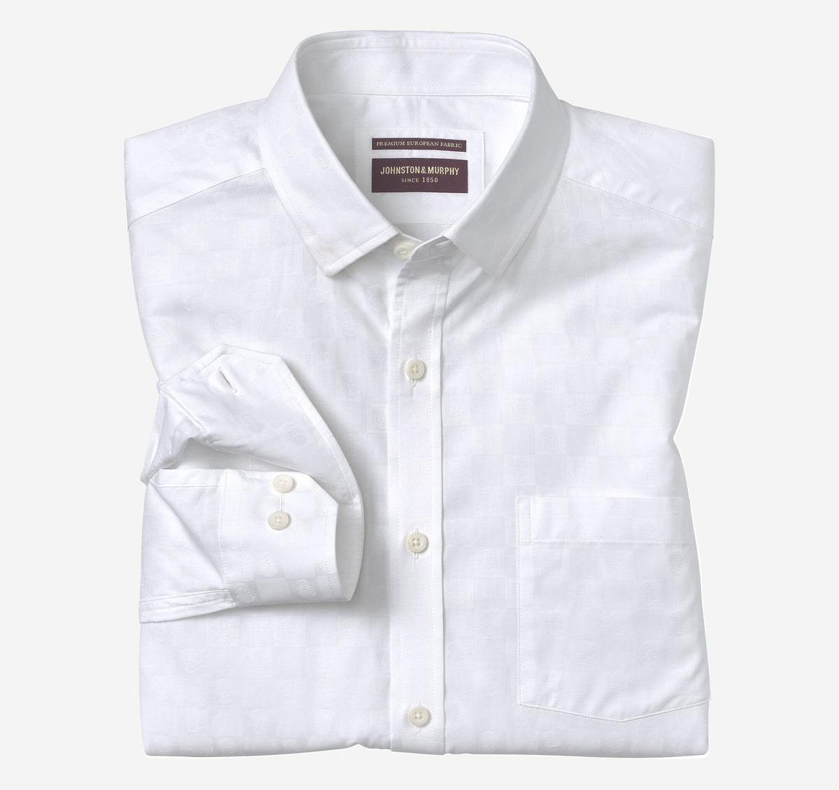 Men's Jacquard Shirt / Johnston Murphy