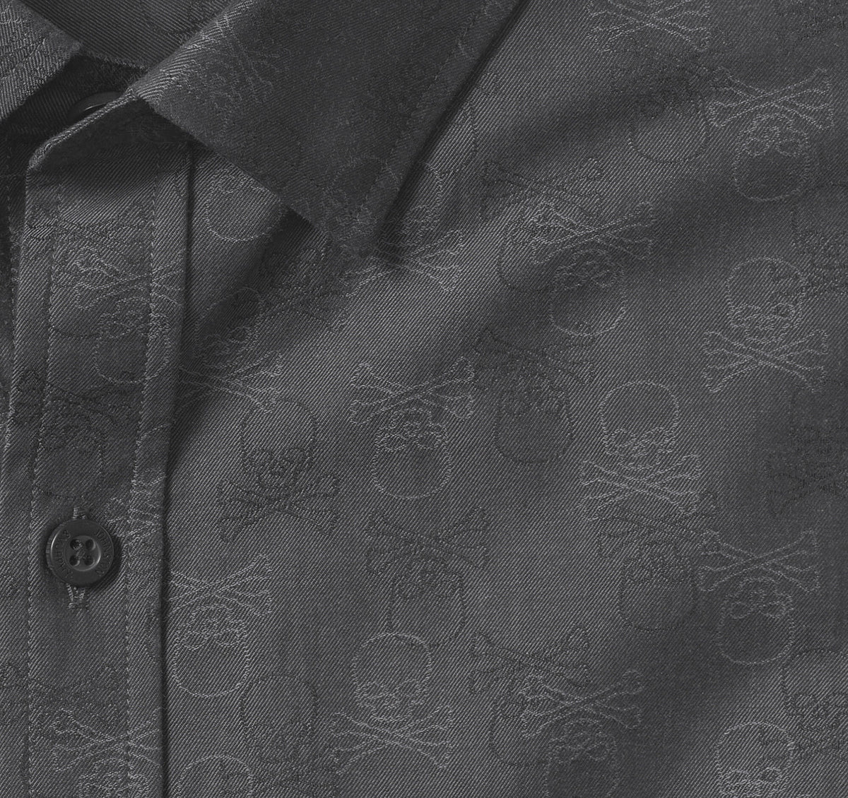 Men's Long-Sleeve Jacquard Shirt / Johnston Murphy