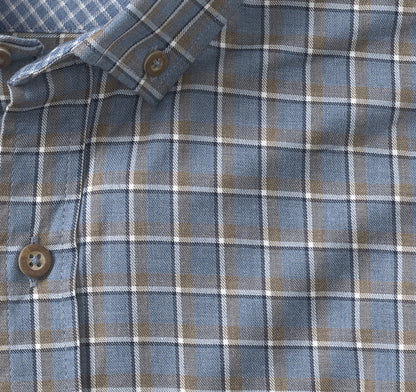 Men's Heathered Woven Shirt / Johnston Murphy