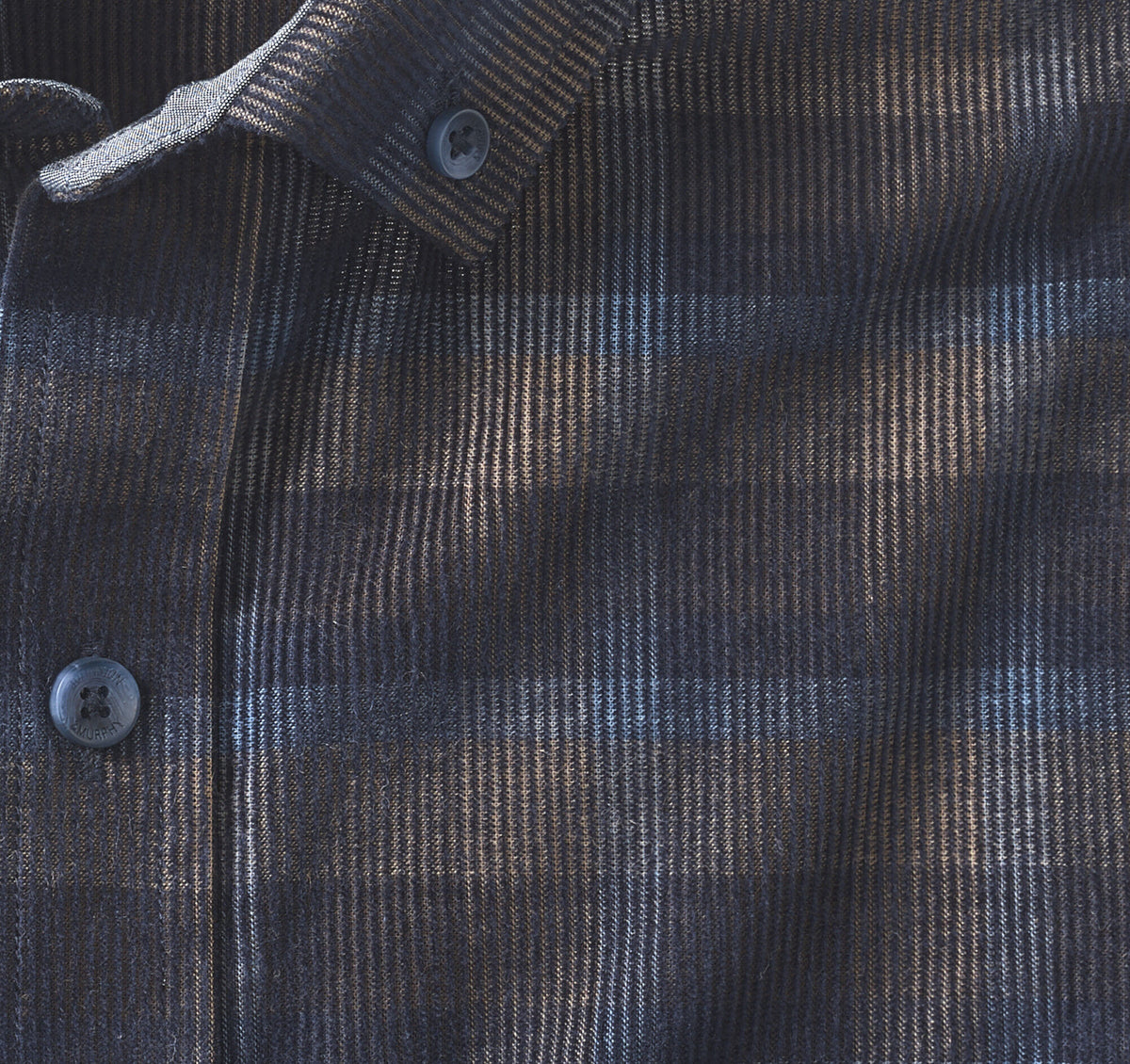 Men's Plaid Corduroy Shirt / Johnston Murphy