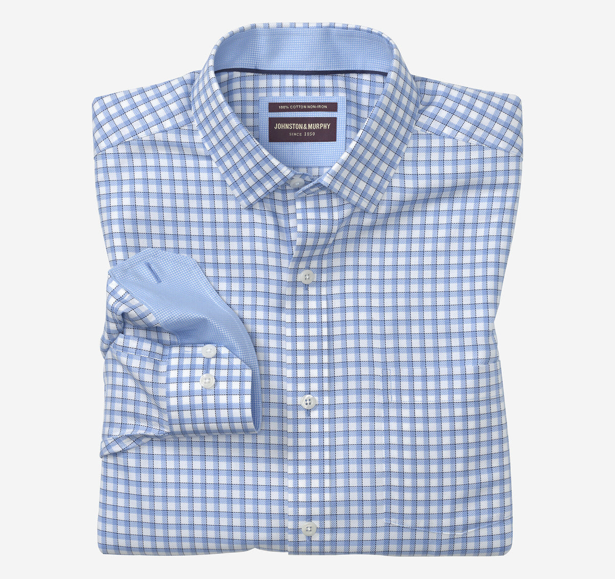 Men's Non-Iron Dress Shirt / Johnston Murphy