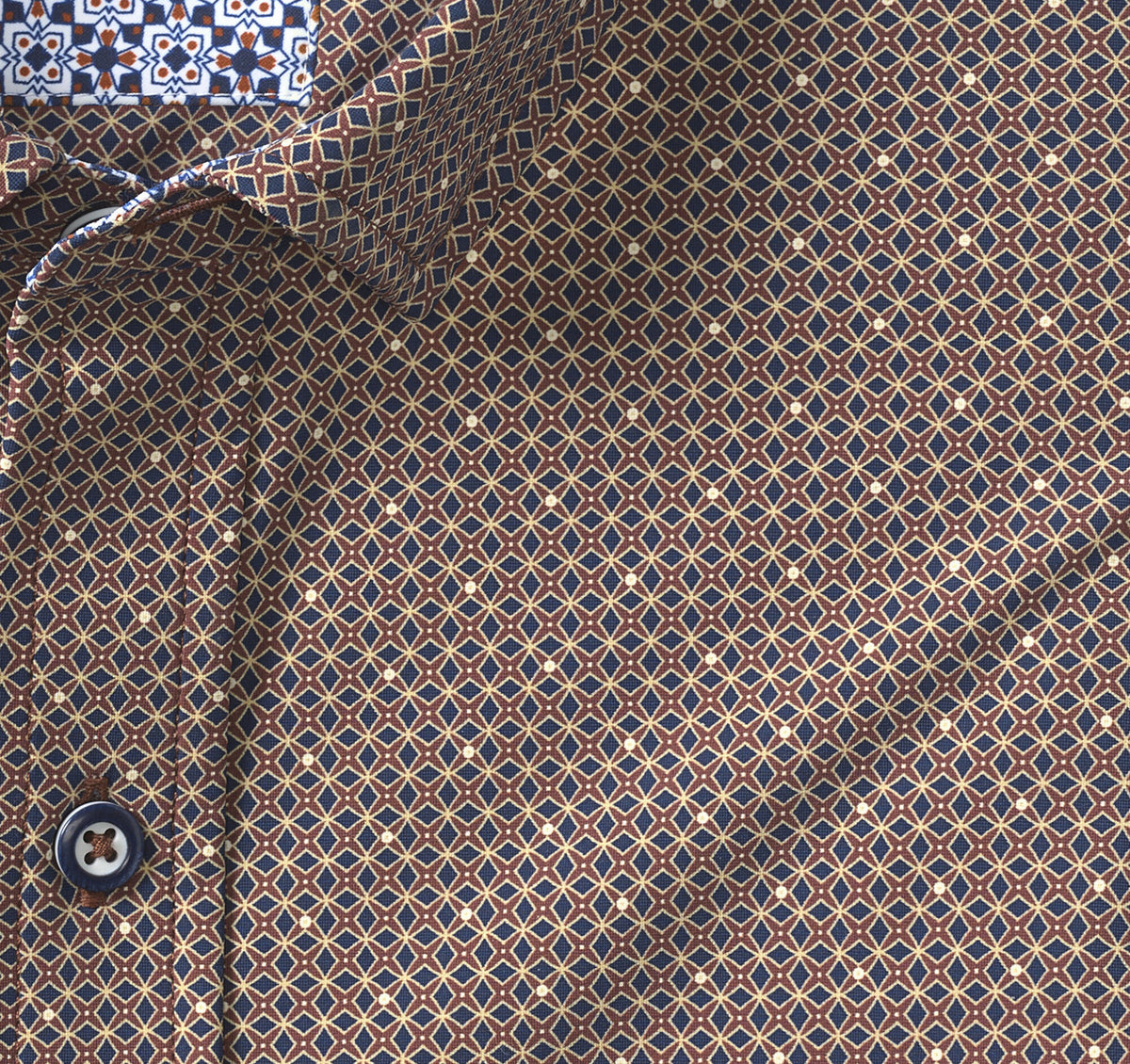 Men's XC4® Motion Long-Sleeve Print Knit Shirt / Johnston Murphy
