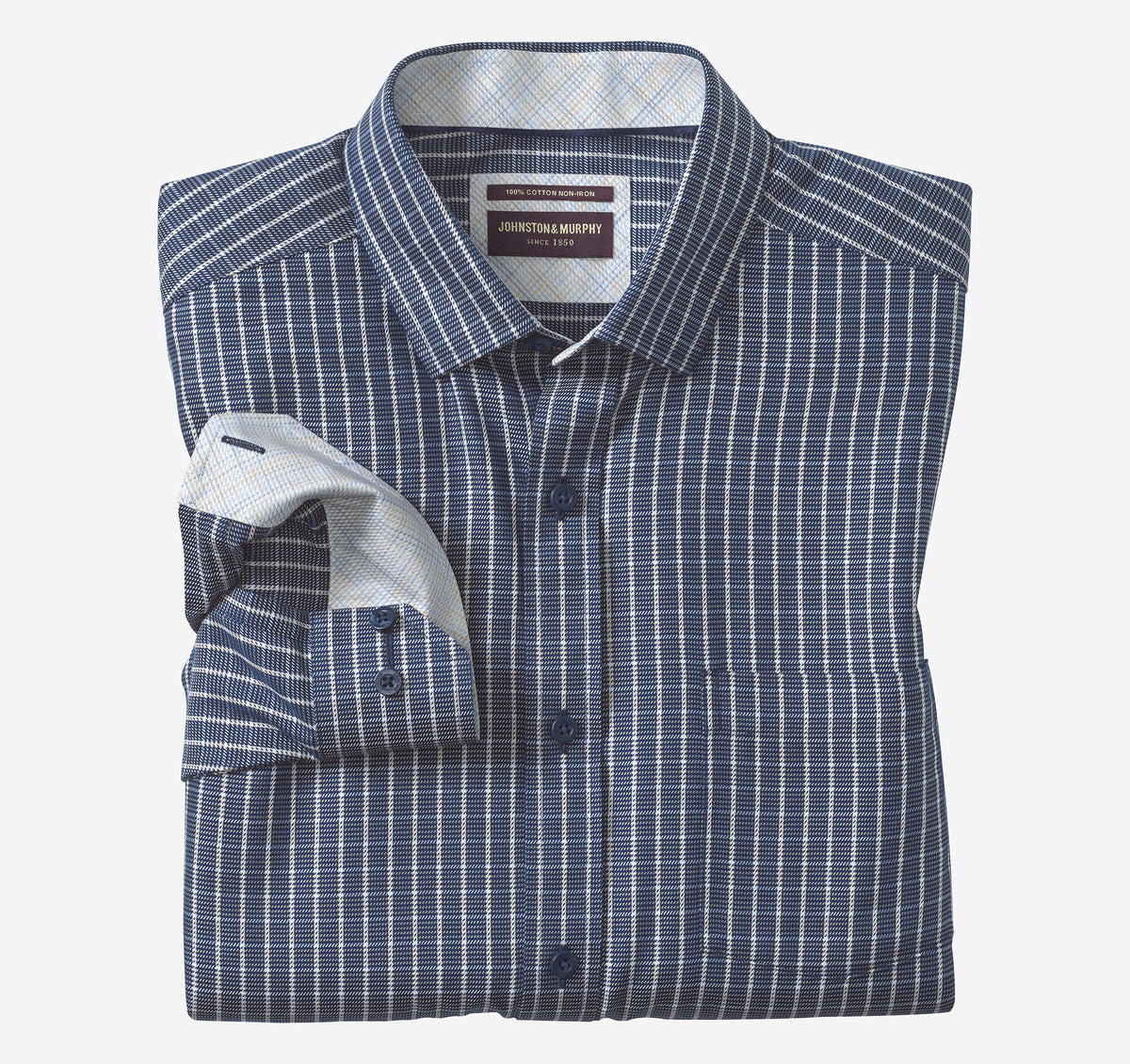 Men's Non-Iron Dress Shirt / Johnston Murphy
