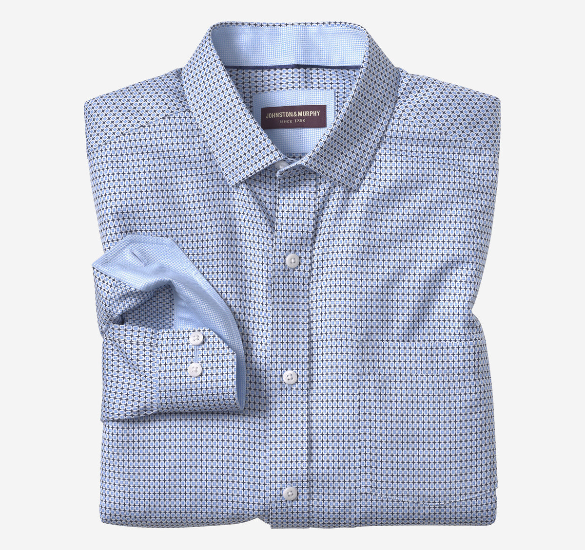 Men's Non-Iron Dress Shirt / Johnston Murphy