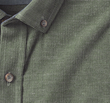 Men's Textured Corduroy Shirt / Johnston Murphy