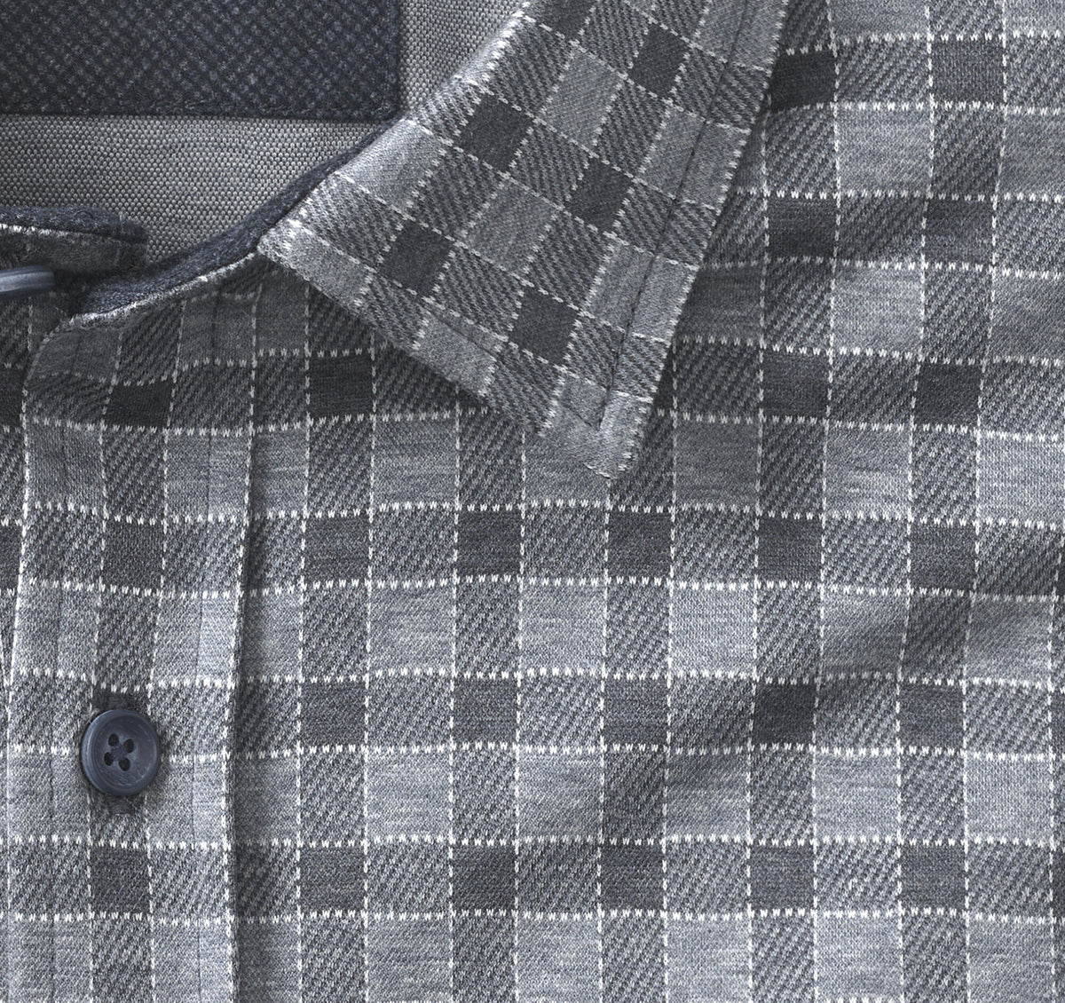 Men's Button-Front Knit Shirt / Johnston Murphy