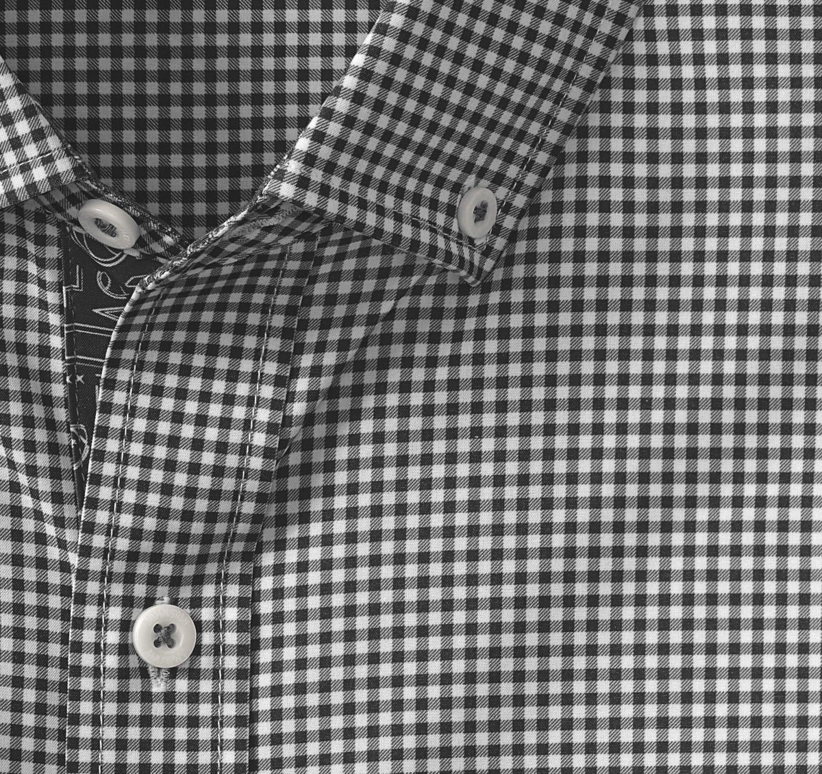Men's Game Day XC4® Long-Sleeve Gingham Shirt / Johnston Murphy