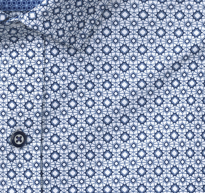 Men's XC4® Motion Long-Sleeve Print Knit Shirt / Johnston Murphy