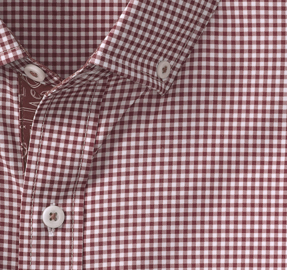 Men's Game Day XC4® Long-Sleeve Gingham Shirt / Johnston Murphy