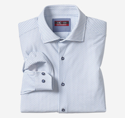 Men's XC4® Motion Long-Sleeve Dress Knit Shirt / Johnston Murphy