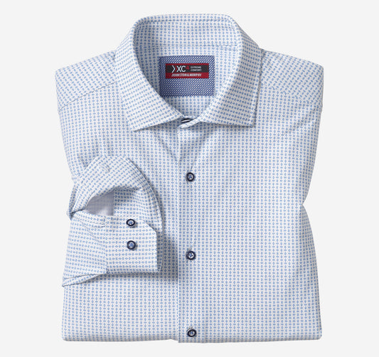 Men's XC4® Motion Long-Sleeve Dress Knit Shirt / Johnston Murphy