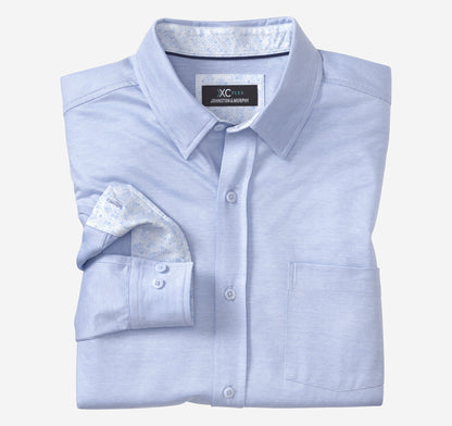 Men's XC Flex® Stretch Long-Sleeve Shirt / Johnston Murphy