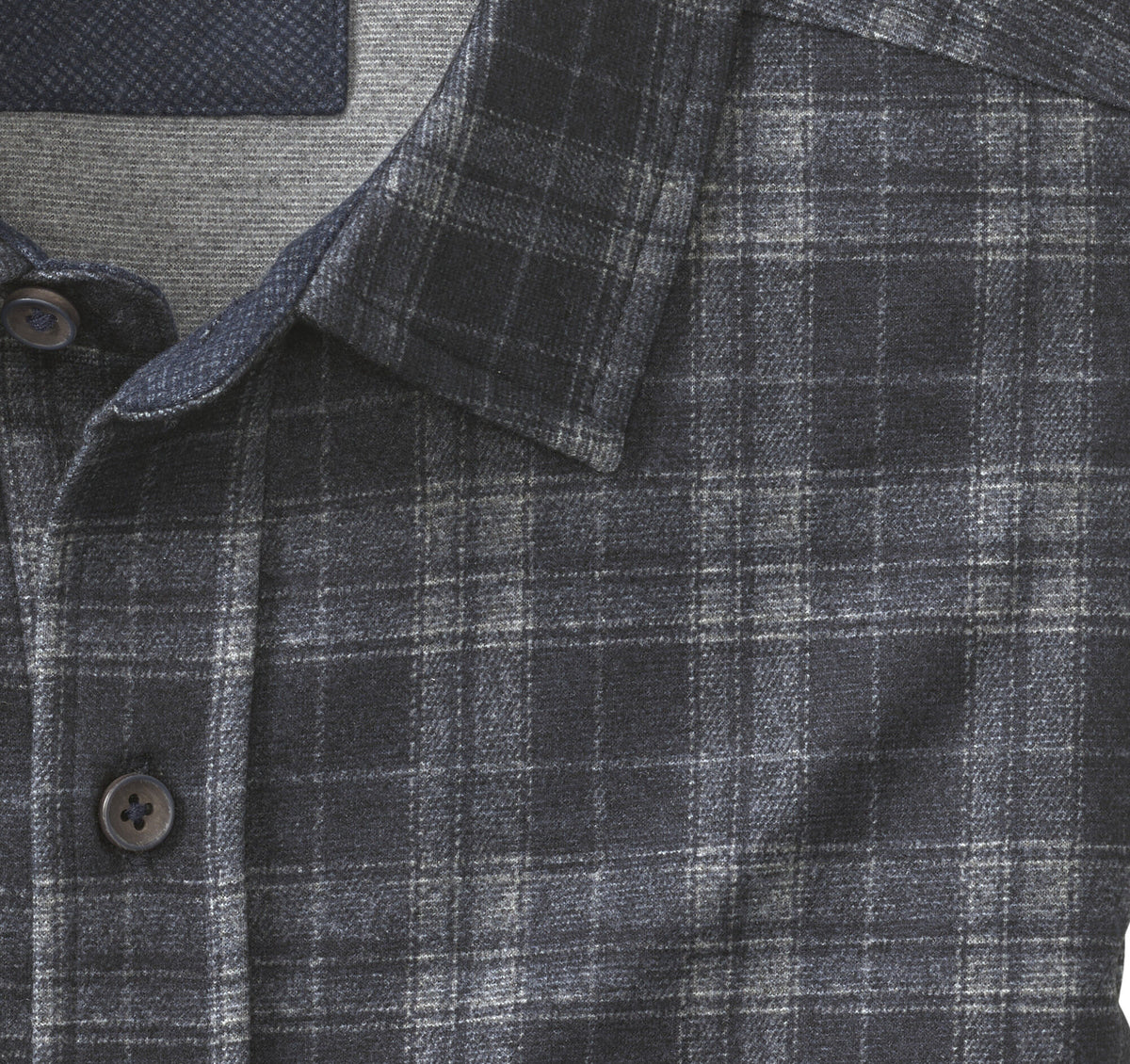 Men's Button-Front Knit Shirt / Johnston Murphy