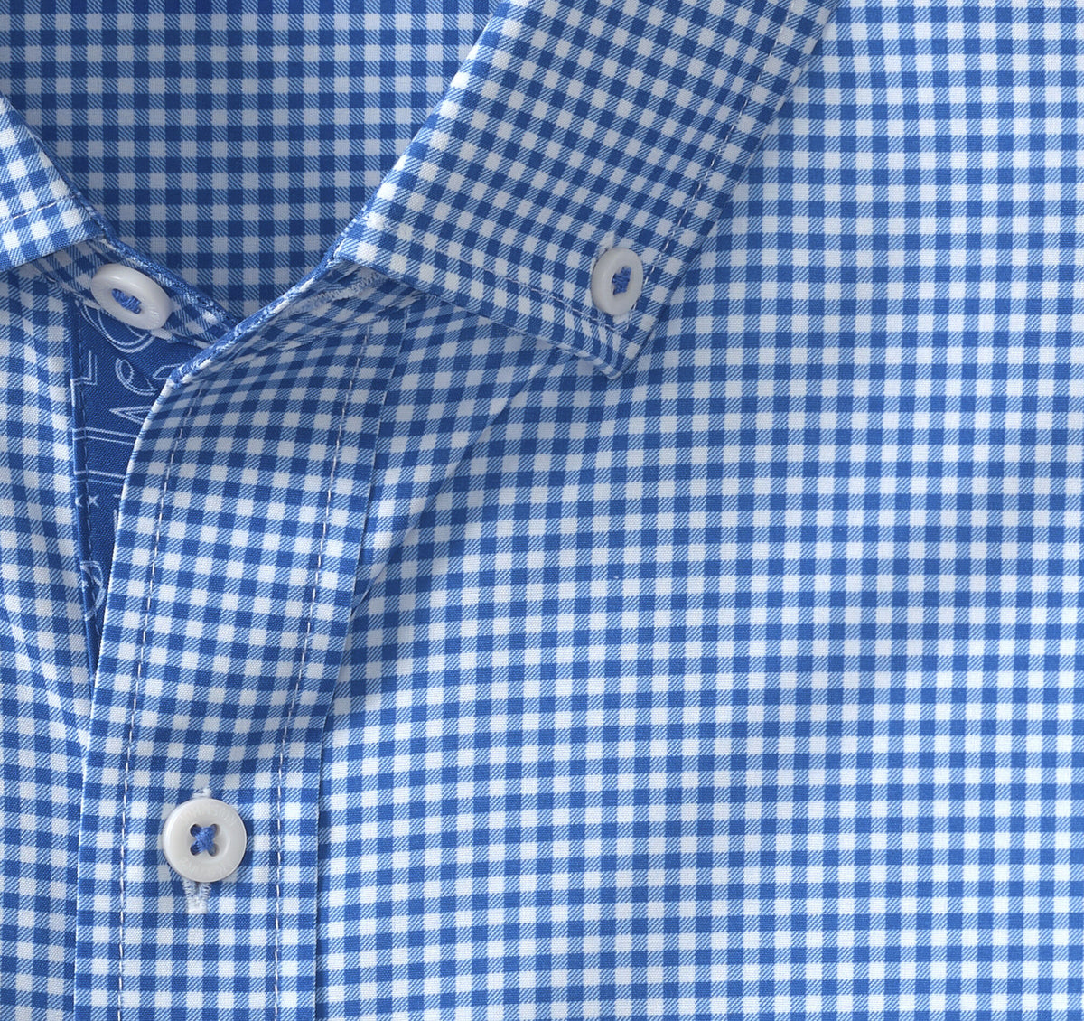 Men's Game Day XC4® Long-Sleeve Gingham Shirt / Johnston Murphy