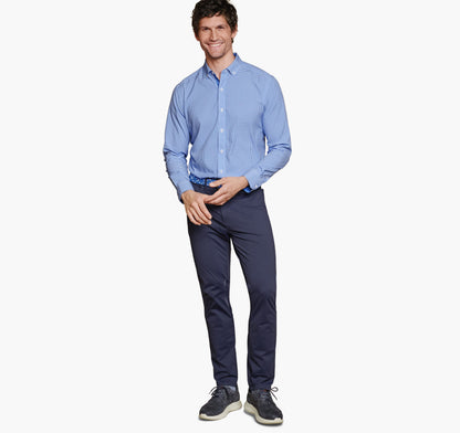 Men's Game Day XC4® Long-Sleeve Gingham Shirt / Johnston Murphy