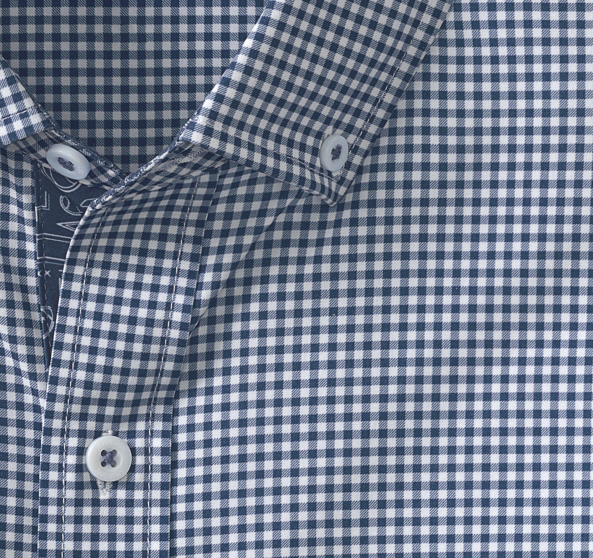 Men's Game Day XC4® Long-Sleeve Gingham Shirt / Johnston Murphy