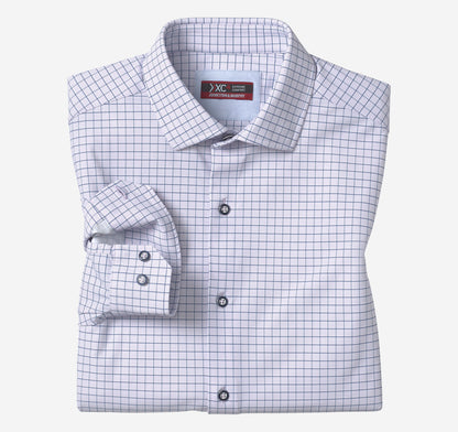 Men's XC4® Motion Long-Sleeve Dress Knit Shirt / Johnston Murphy