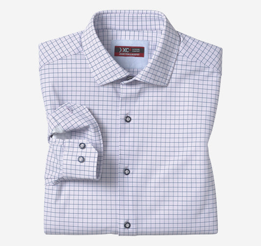 Men's XC4® Motion Long-Sleeve Dress Knit Shirt / Johnston Murphy