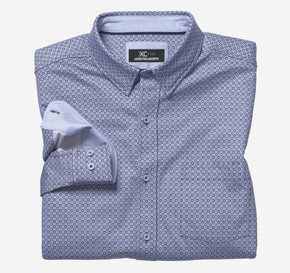Men's XC Flex® Stretch Long-Sleeve Shirt / Johnston Murphy