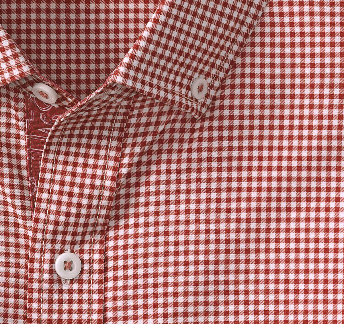 Men's Game Day XC4® Long-Sleeve Gingham Shirt / Johnston Murphy